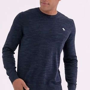 Unisex Abercrombie Navy Blue Sweater